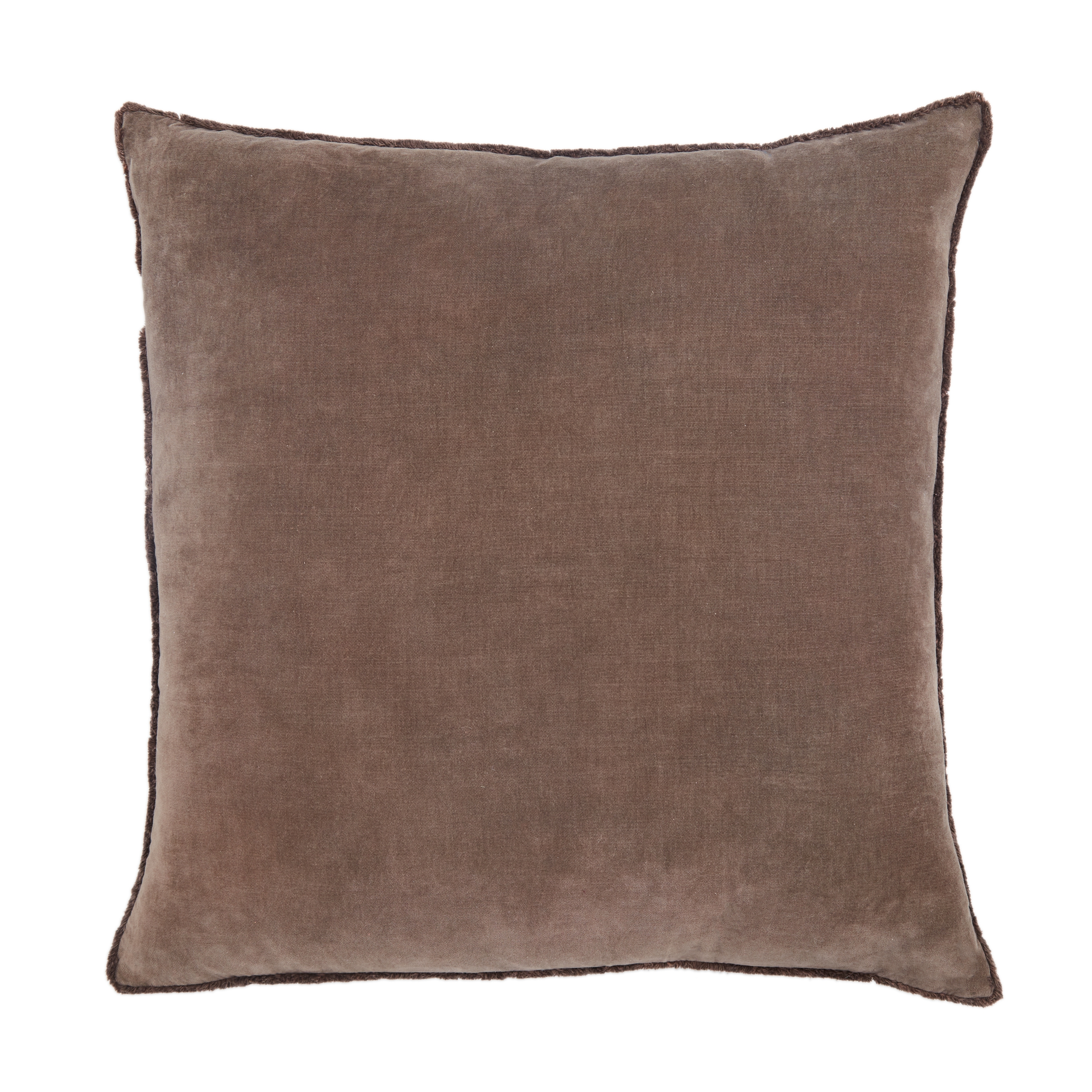 Design (US) Dark Taupe 26"X26" Pillow - Image 0