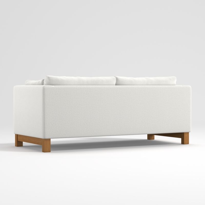 Pacific 2-Seat Track Arm Apartment Sofa with Wood Legs - Image 2
