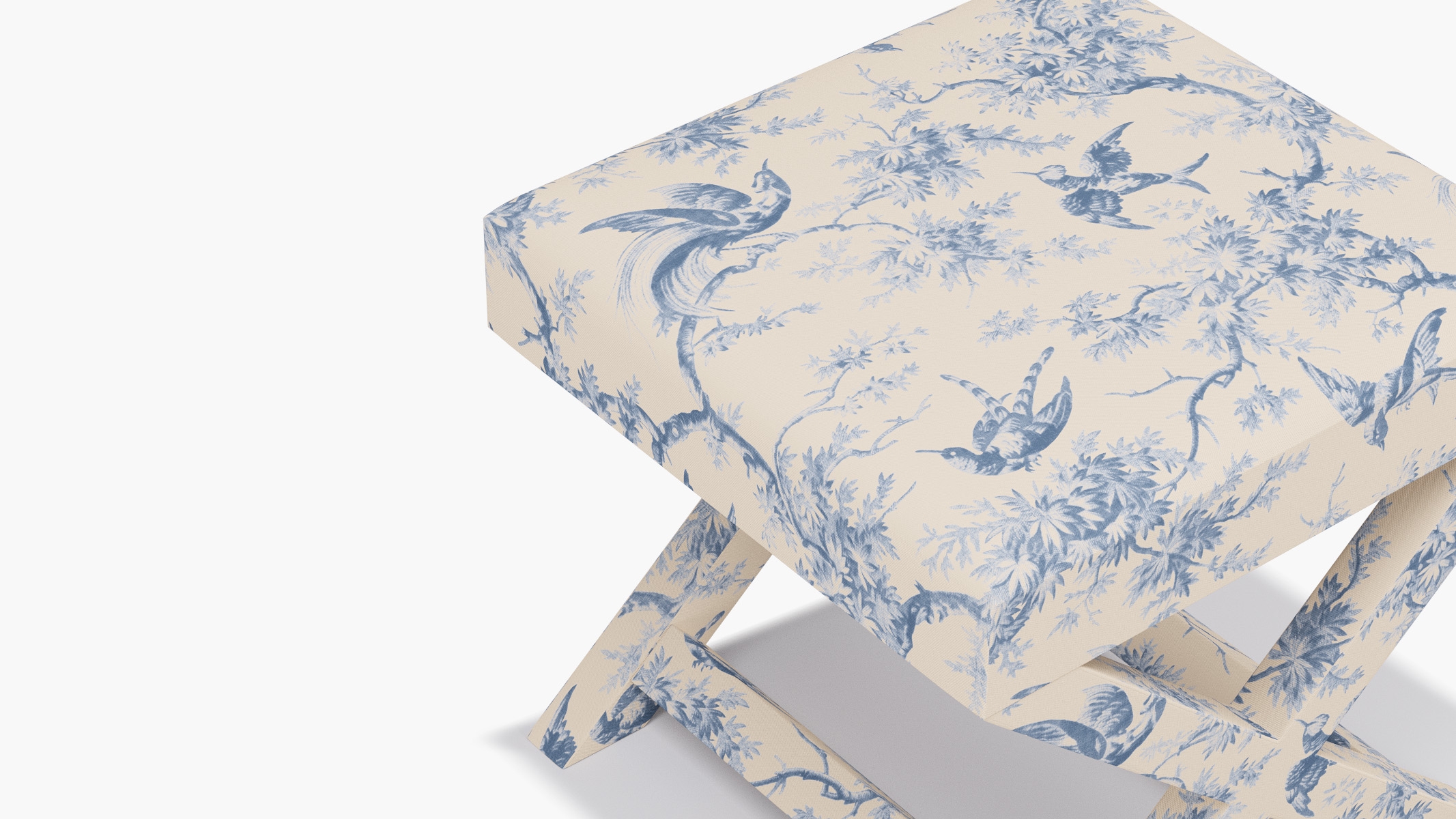 X Bench, Blue Swallows - Image 3