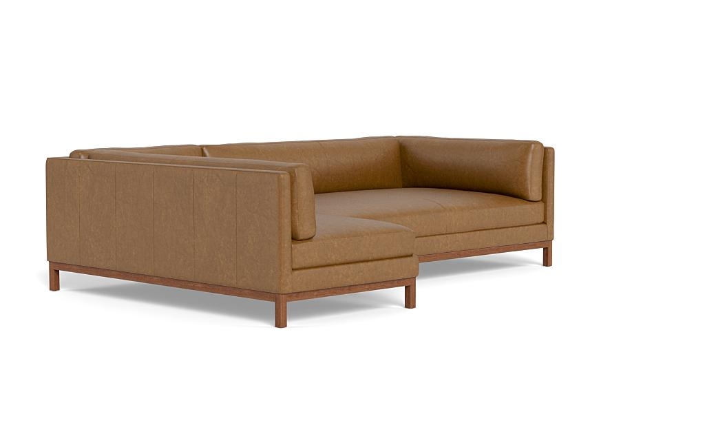 Jasper Leather Left Chaise Sectional - Image 1