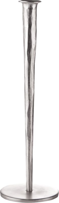 Forged Silver Taper Candle Holder Medium - Image 7