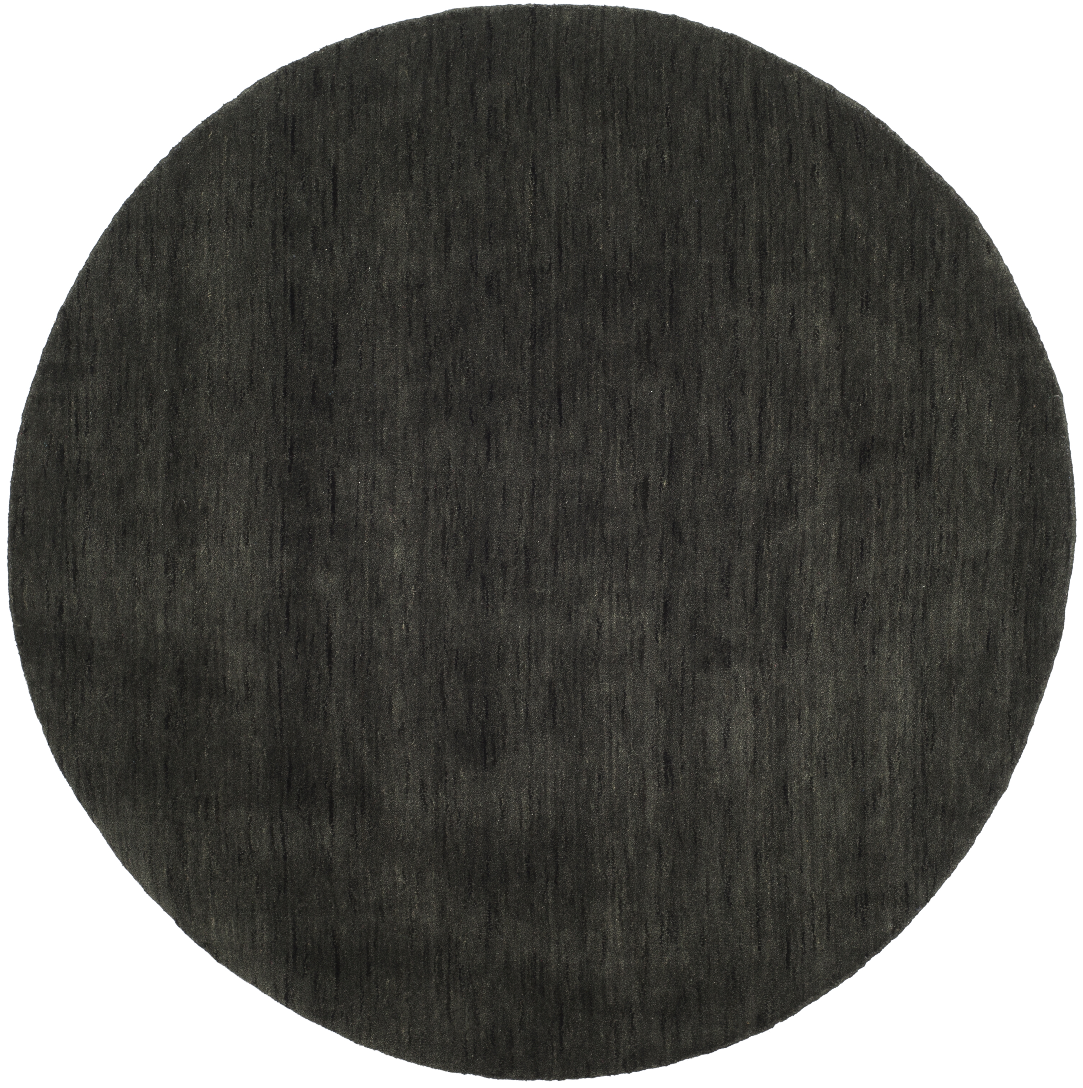 Arlo Home Hand Loomed Area Rug, HIM311G, Charcoal,  6' X 6' Round - Image 0