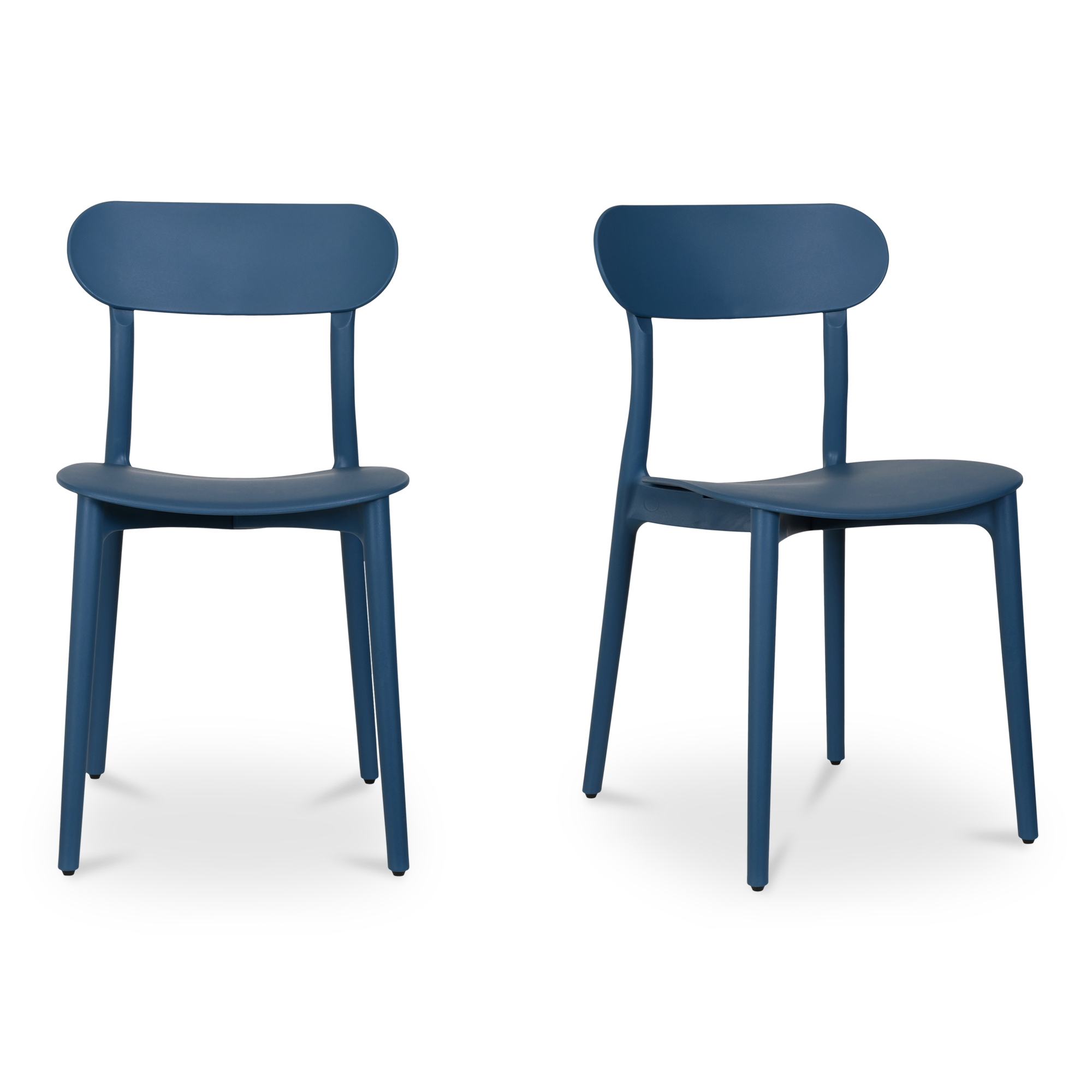 Kent Outdoor Dining Chair Navy - Set Of Two - Image 0