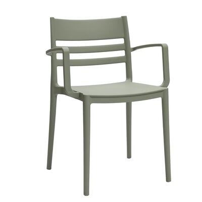 Dumisani Slat Back Arm Chair (Set of 4) - Image 0