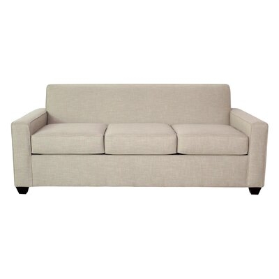Avery 80" Wide Square Arm Sleeper Sofa Bed