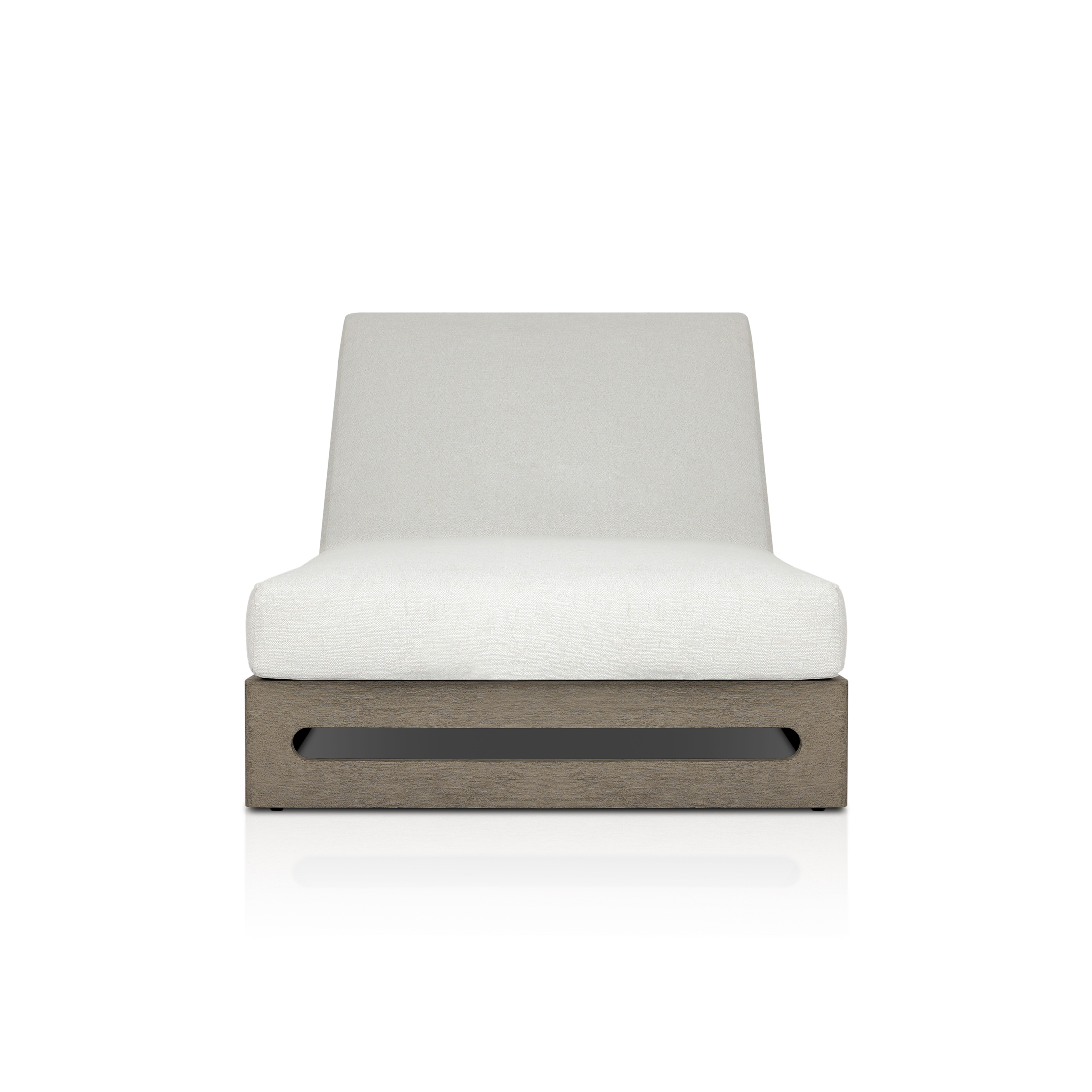 V Outdoor Chaise Lounge - Alessi Linen - Image 2