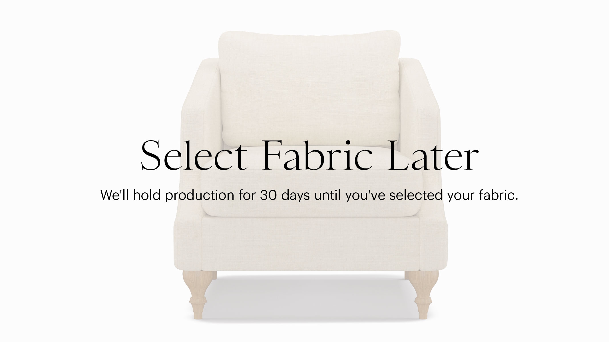 Slope Arm Chair, Buy Now, Decide Later, Natural Turned Wood Leg - Image 0