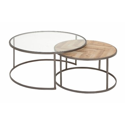 Orkney Contemporary 2 Piece Coffee Table Set - Image 0