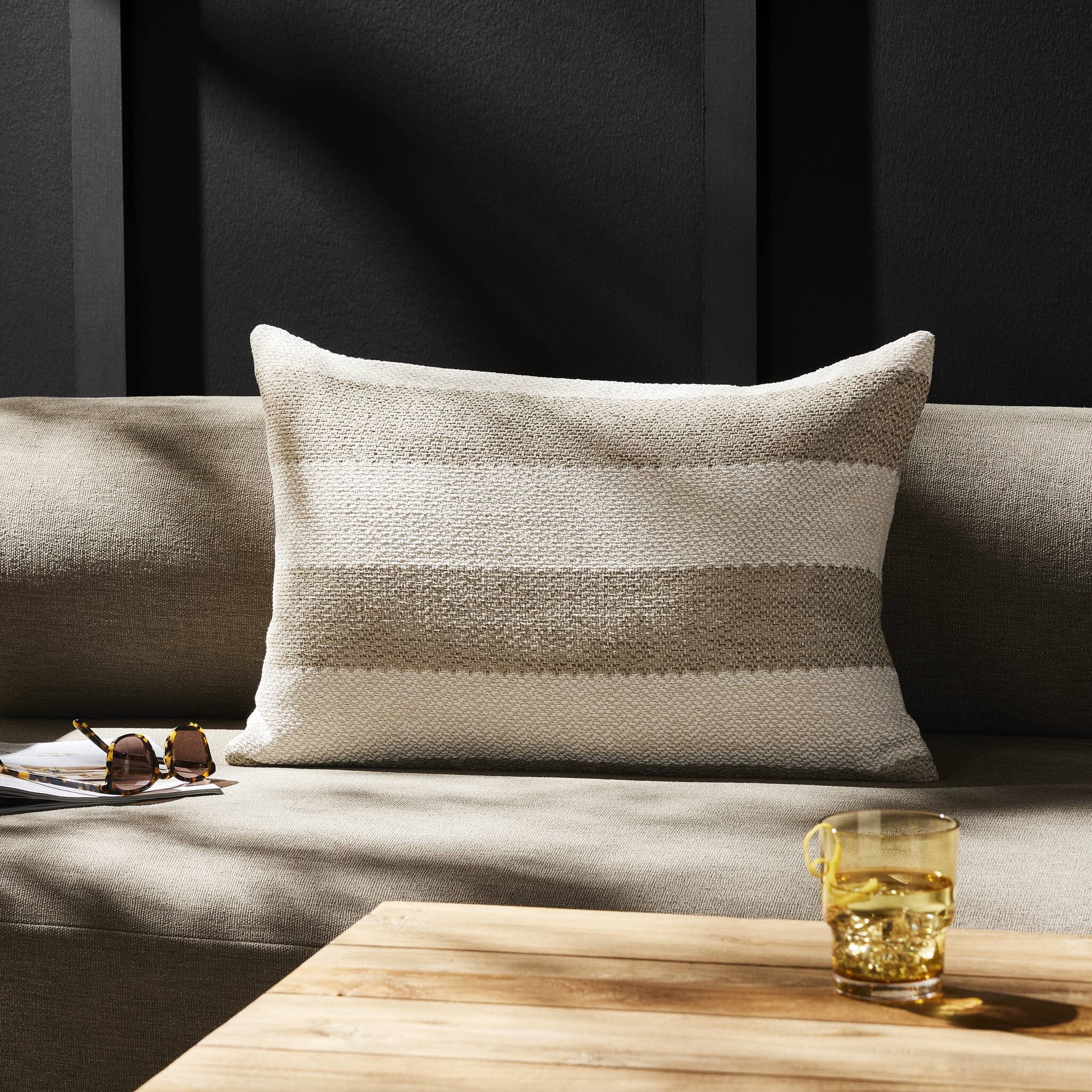 Tarbett Stripe Outdoor Pillow - Tarbett Stripe - Image 1