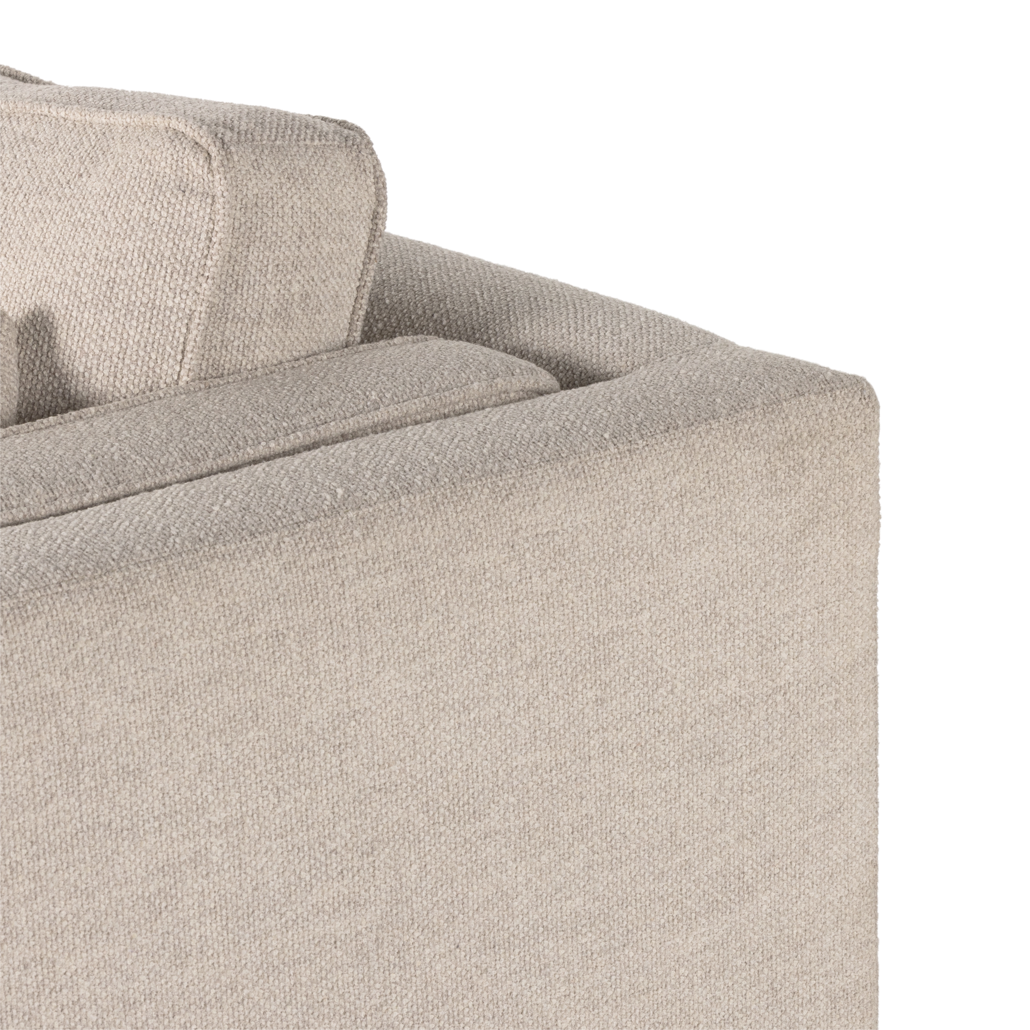 Lawrence 2pc Raf Sectional-Nova Taupe - Image 9