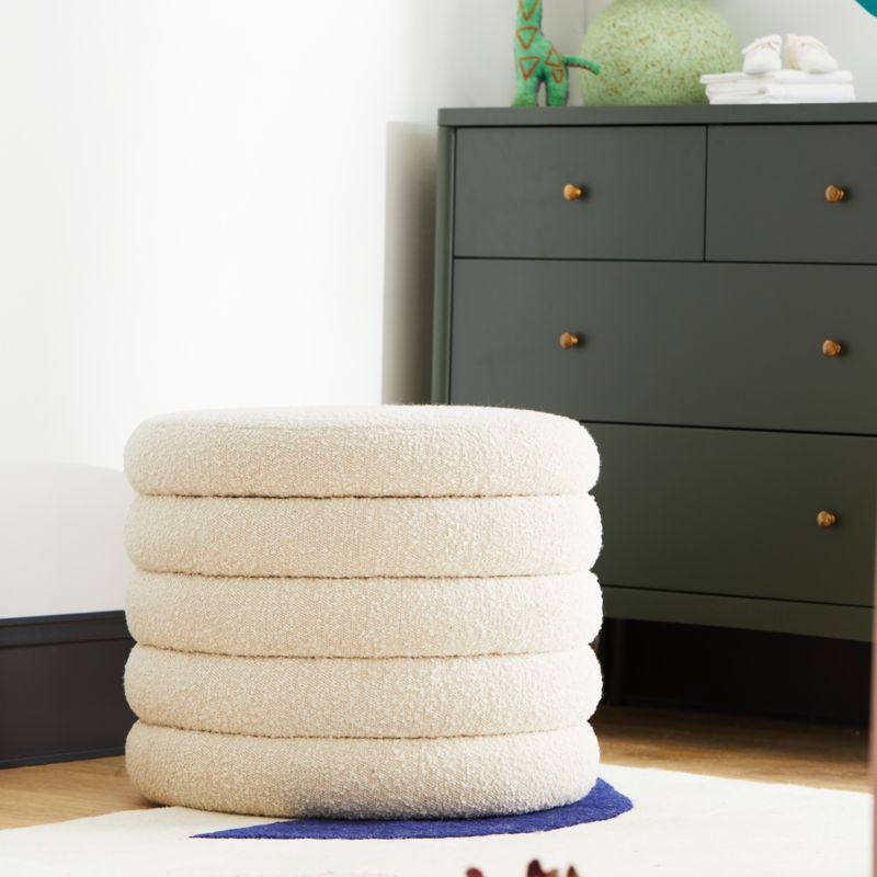 Snoozer Cream Storage Ottoman - Image 9