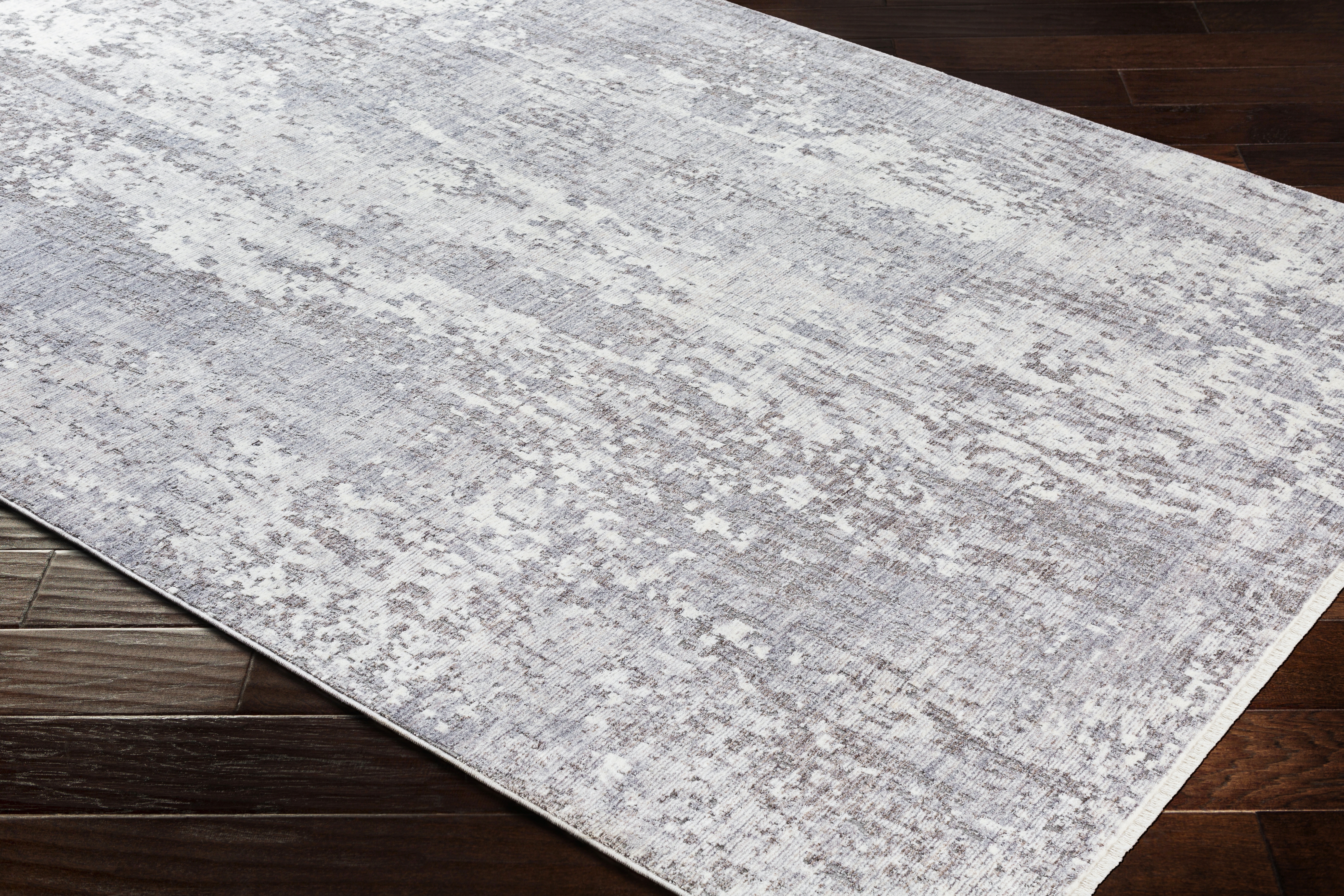 Wonder Gray Indoor 2' x 2'11" Machine Woven Rug - Image 7