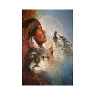 Cry Of The Wolves by - Wrapped Canvas - Image 0