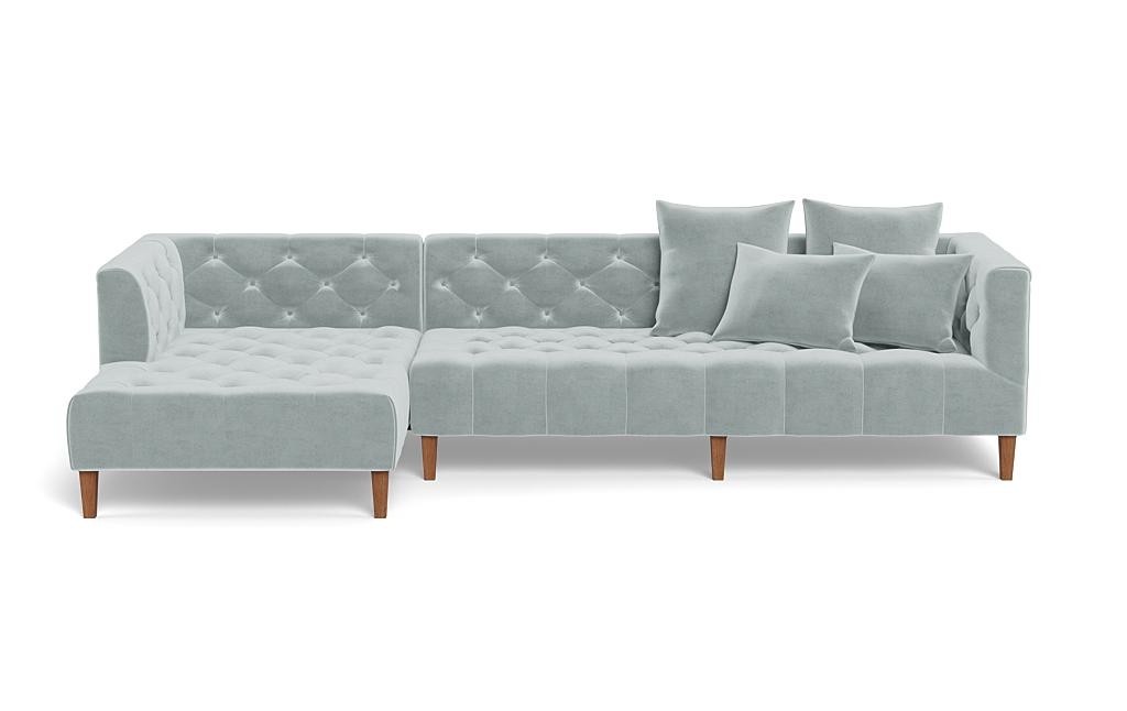 Ms. Chesterfield Sectional Sofa with Left Chaise by Apartment Therapy - Image 0