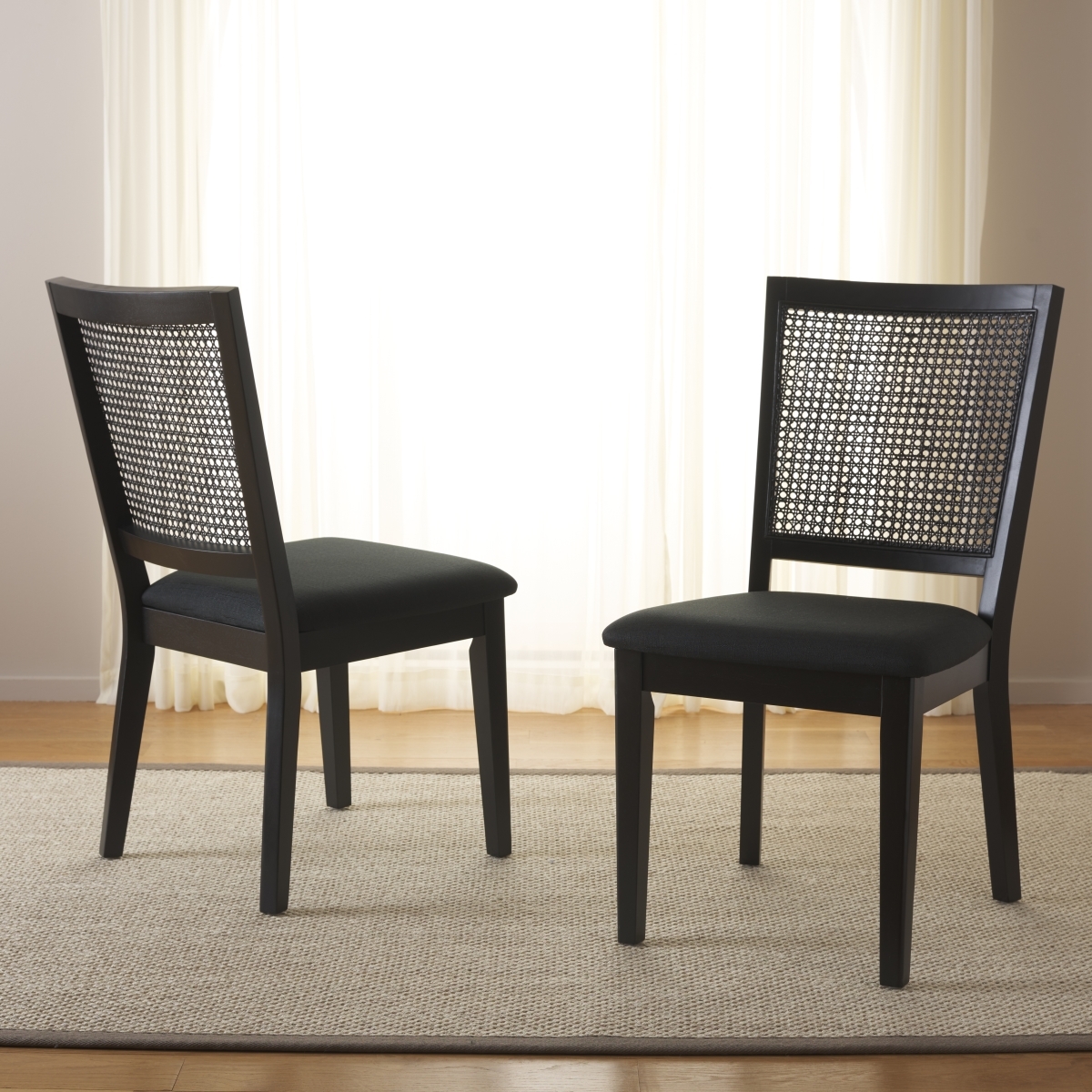 Margo Dining Chair - Black - Safavieh - Image 1