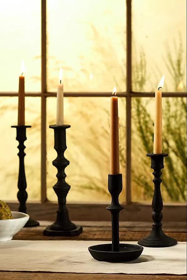 Classic Carved Candlestick - Image 0