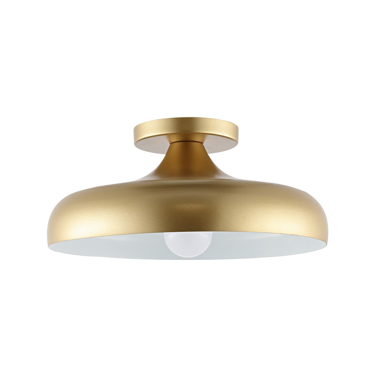 Willet 13.25" Flush Mount - Gold - Image 0