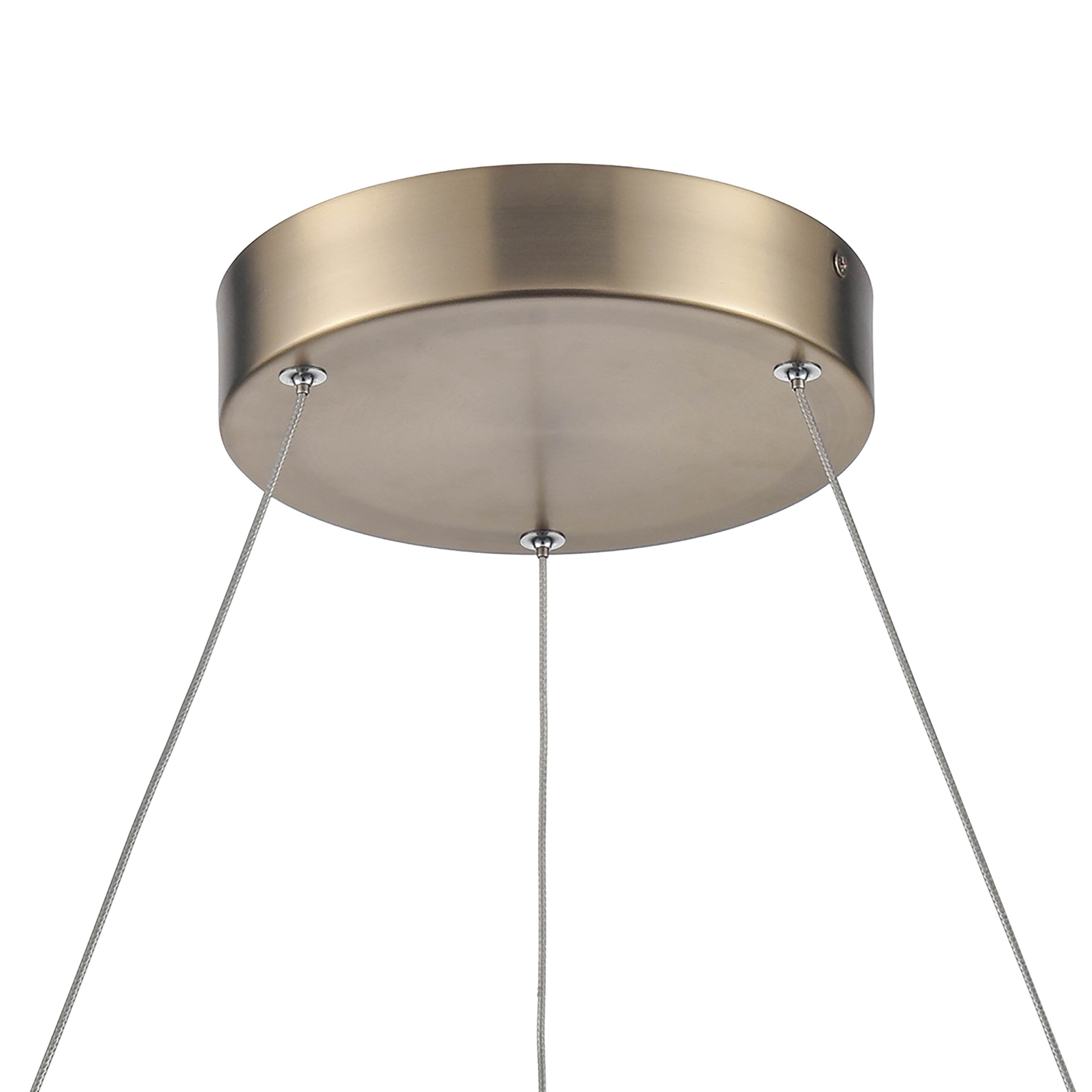 Fashionista 24'' Wide LED Pendant - Bronze - Image 4