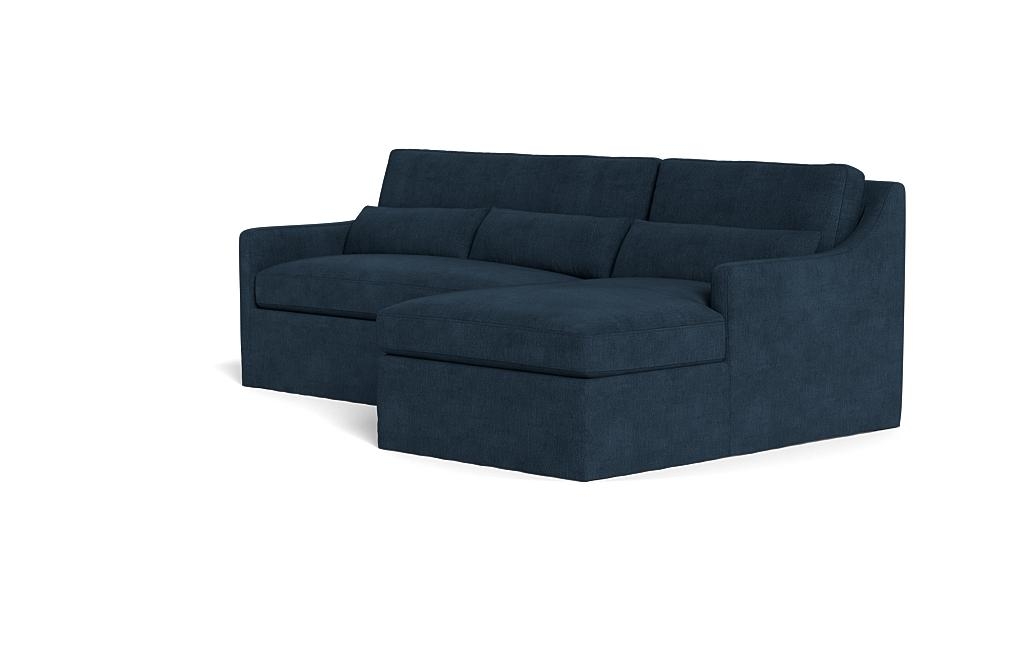 Ella Slipcovered 3-Seat Right Chaise Sectional - Image 2