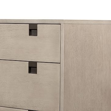 Squared Handle 6-Drawer Dresser - Image 2