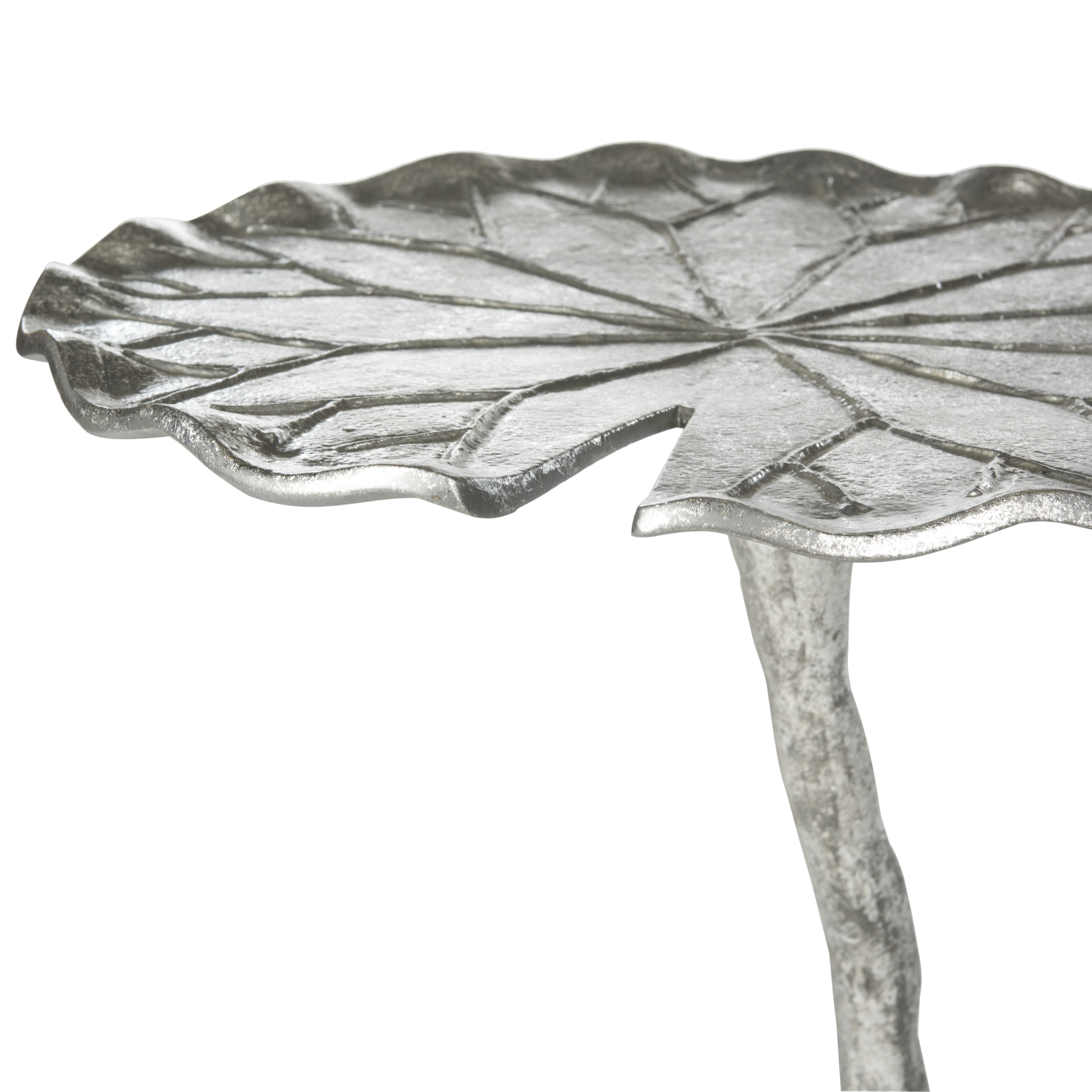 Justina Side Table - Silver - Arlo Home - Image 2