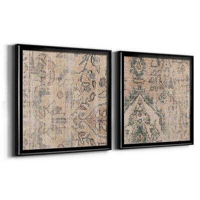 Faded Textile I-Framed Gallery Wrapped Canvas - Ready To Hang - Image 0