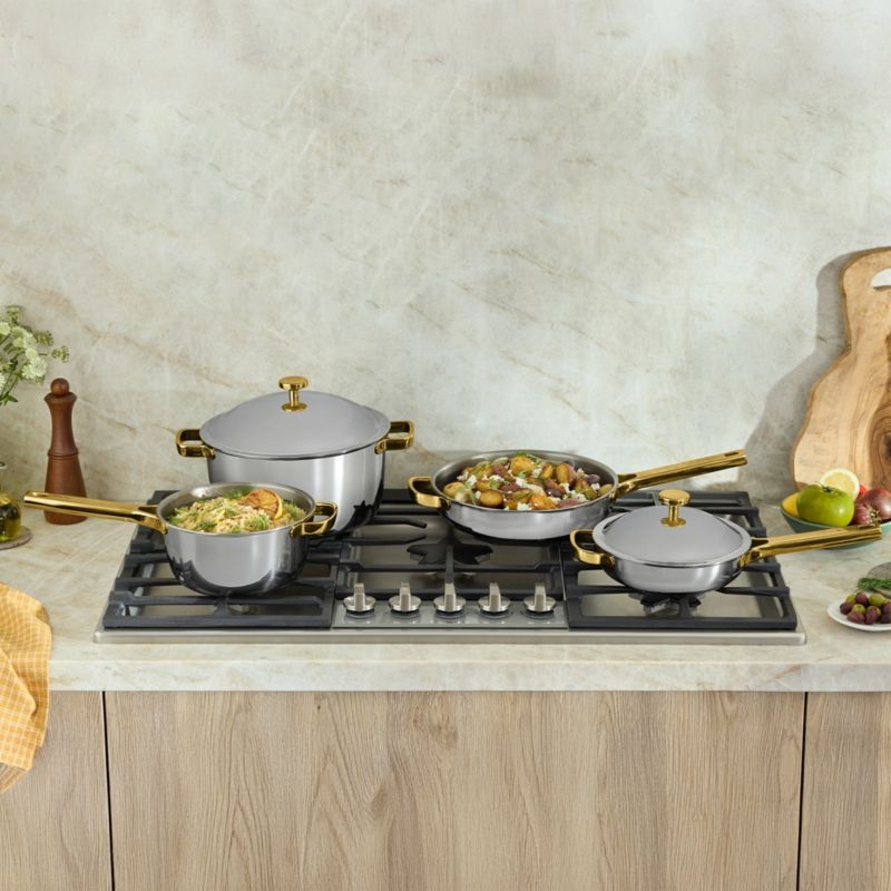 Our Place Titanium Pro Gold 10-Piece Cookware Set - Image 6