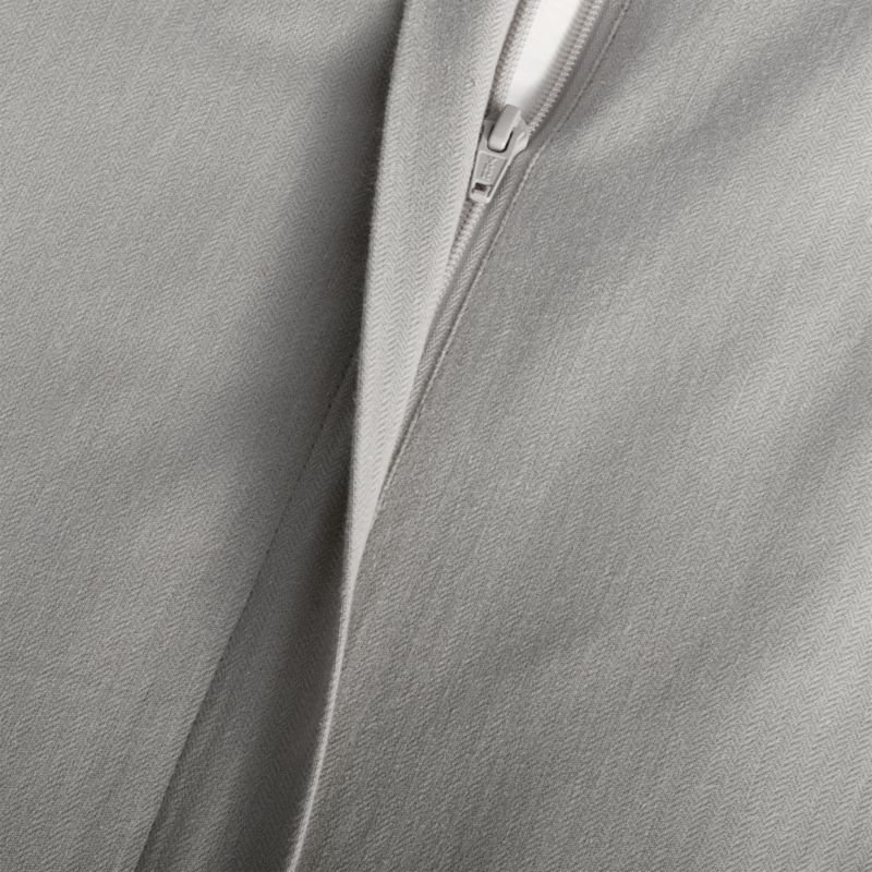 Lindstrom Cotton Grey Standard Sham - Image 7