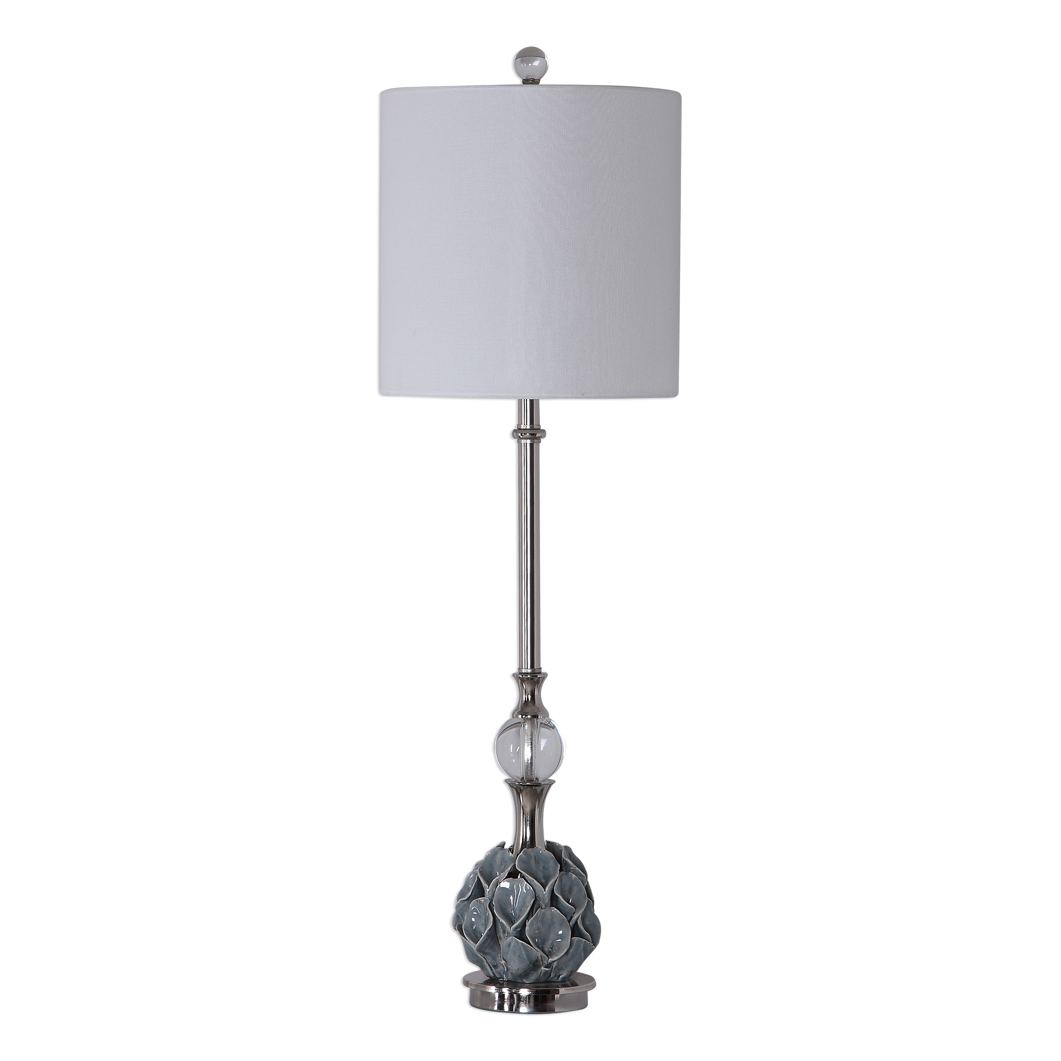 Elody Blue Gray Buffet Lamp - Image 5