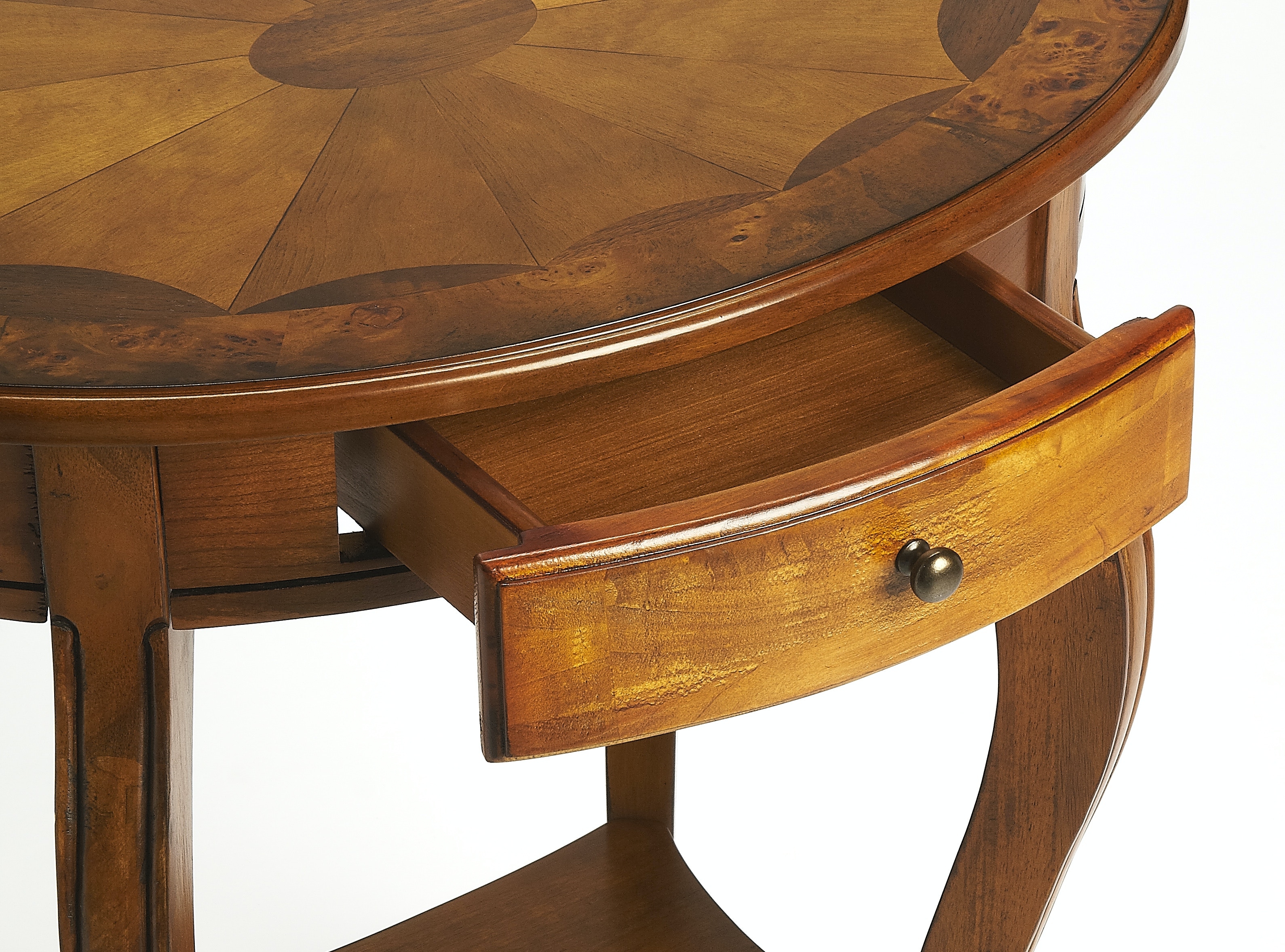 Jeanette Olive Ash Side Table - Image 2