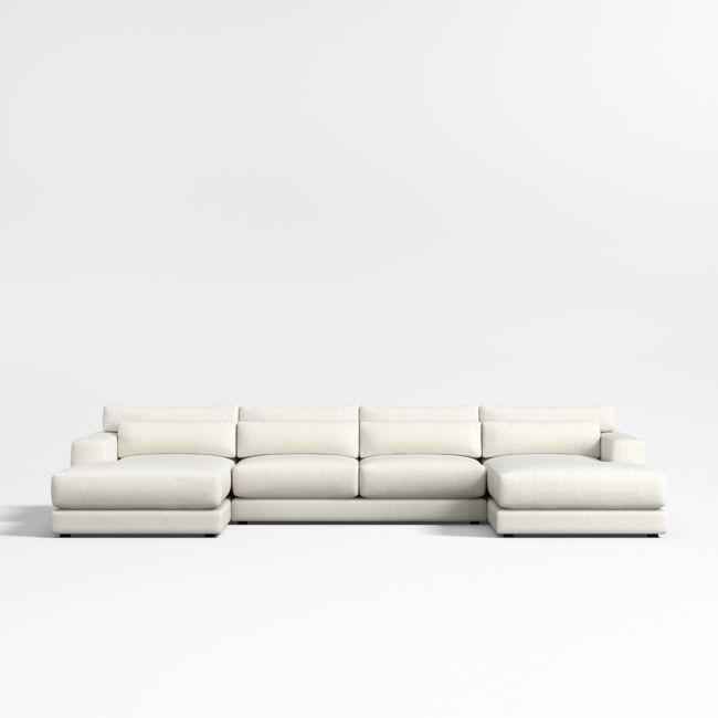 Retreat 3-Piece Double-Chaise Sectional Sofa - Image 0