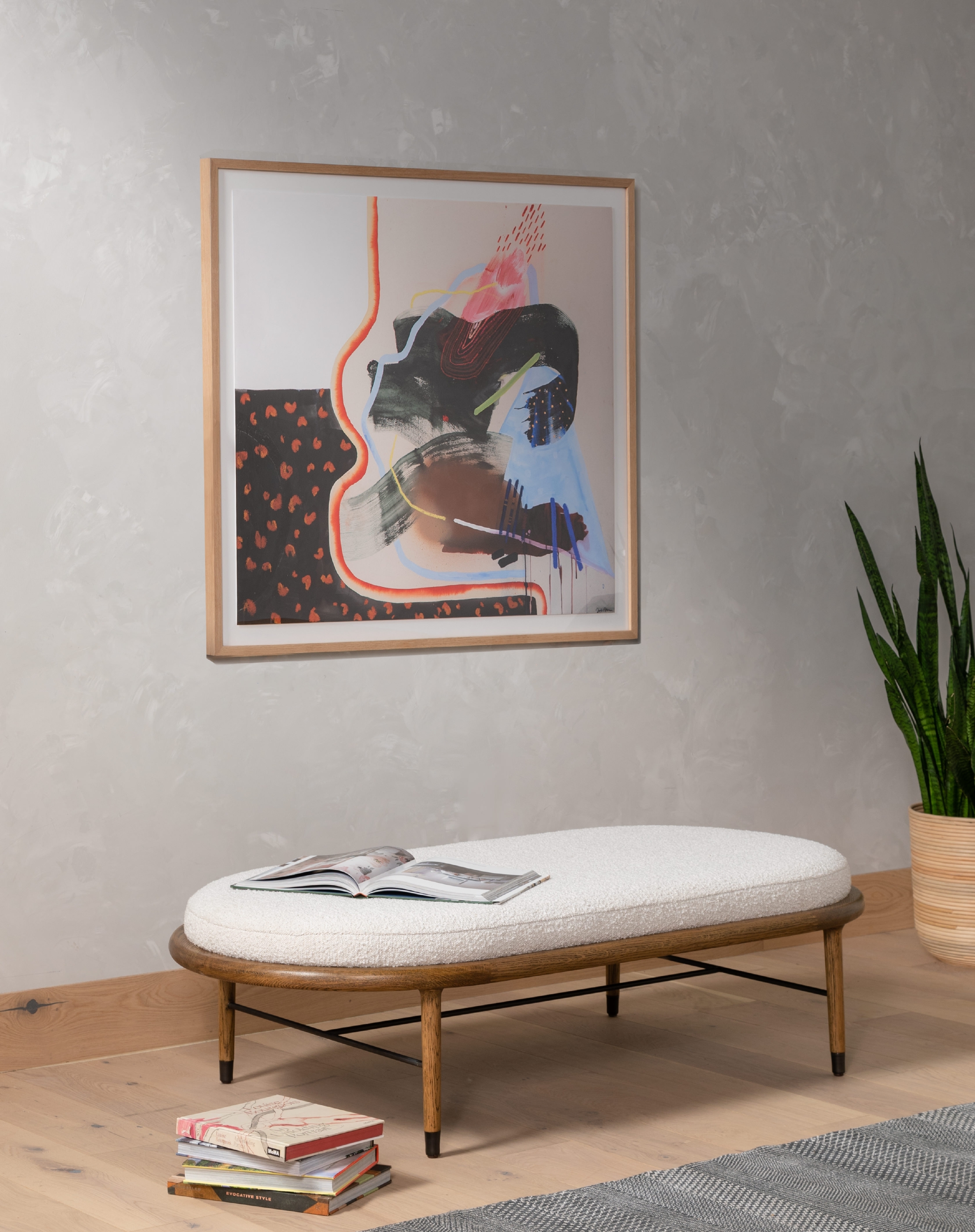 Petra Ottoman-62"-Knoll Natural - Image 11