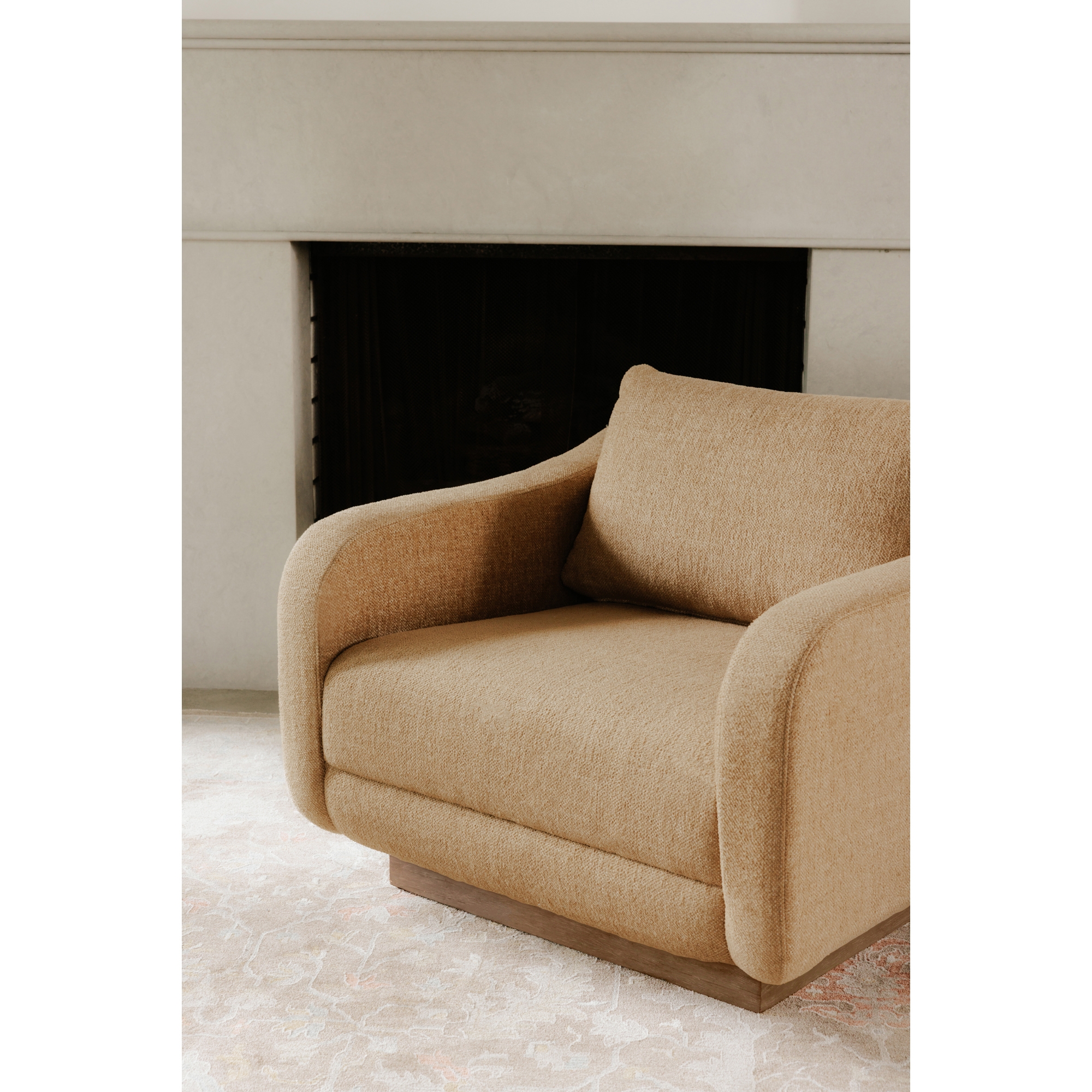 Keane Lounge Chair Ochre - Image 6