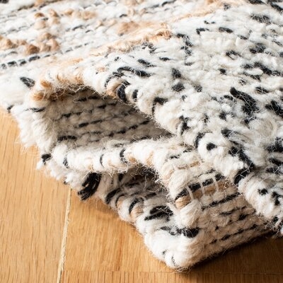 Natura Area Rug In Ivory/Black - Image 0