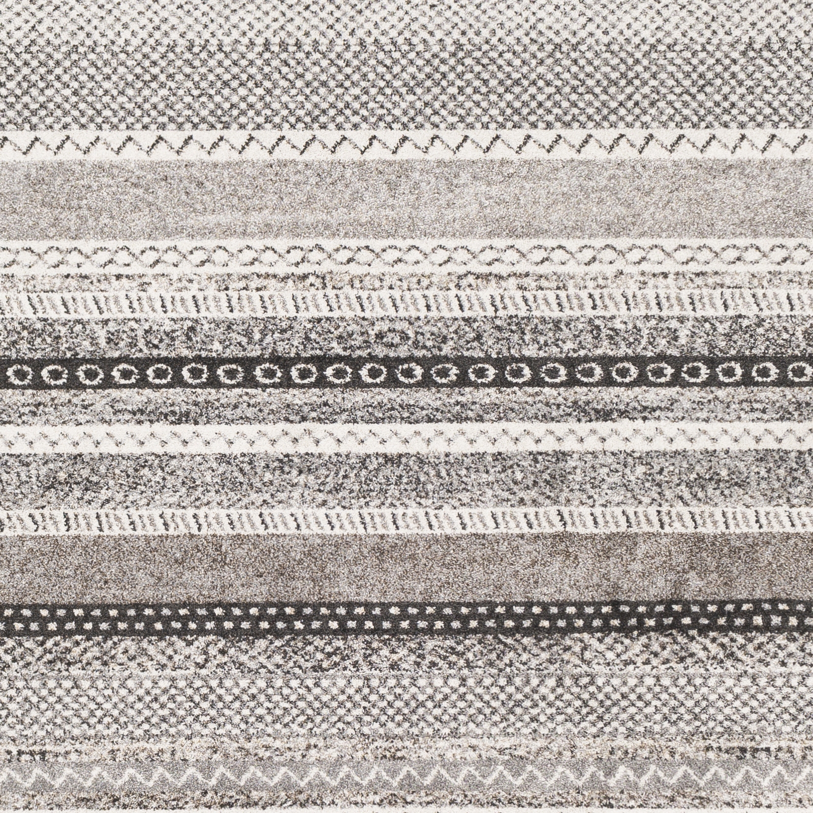 Nepali Beige Indoor 2' x 2'11" Machine Woven Rug - Image 5