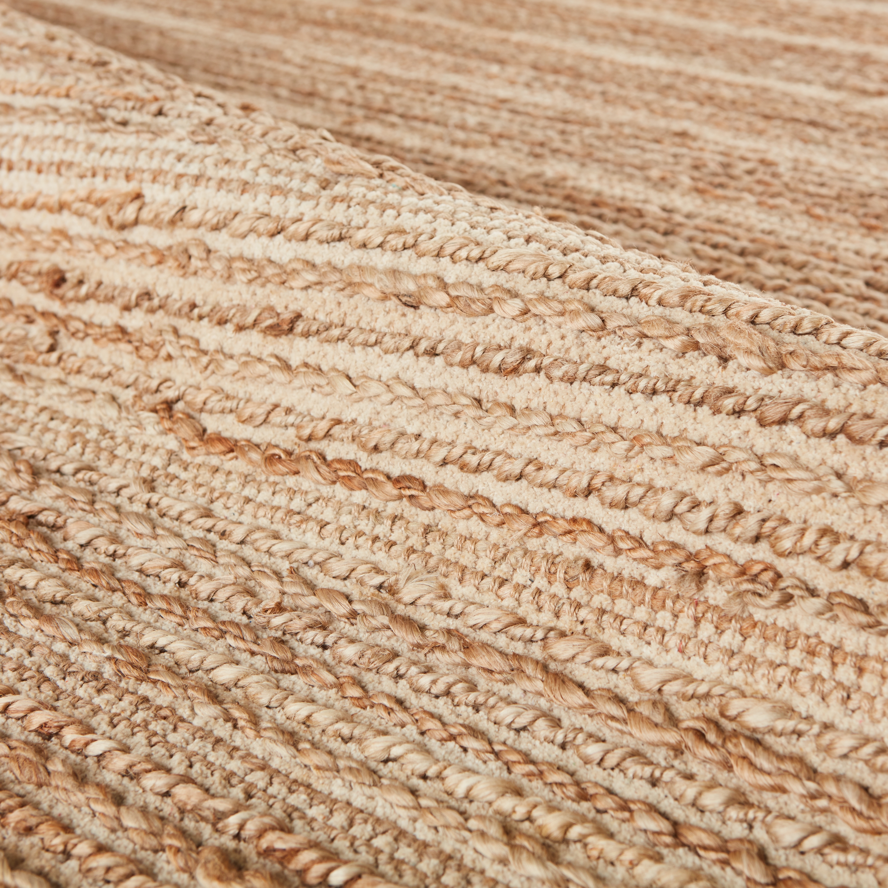 Clifton Natural Solid Tan/ White Area Rug (2'6" X 4') - Image 5