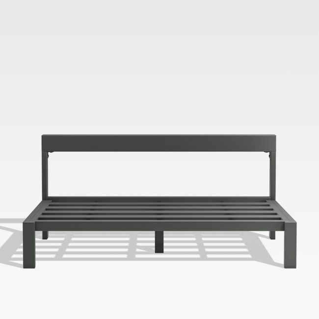 Walker Metal Outdoor Armless Loveseat Frame - Image 0
