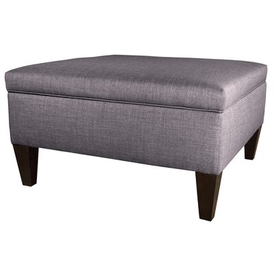 Gamino 34" Wide Square Ottoman with Storage - Image 0