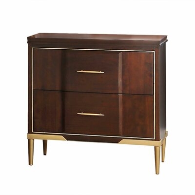 Ceres 2 Drawer Nightstand - Image 0