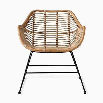 Oahu Collection, Rattan Lounge Chair, Natural - Image 3
