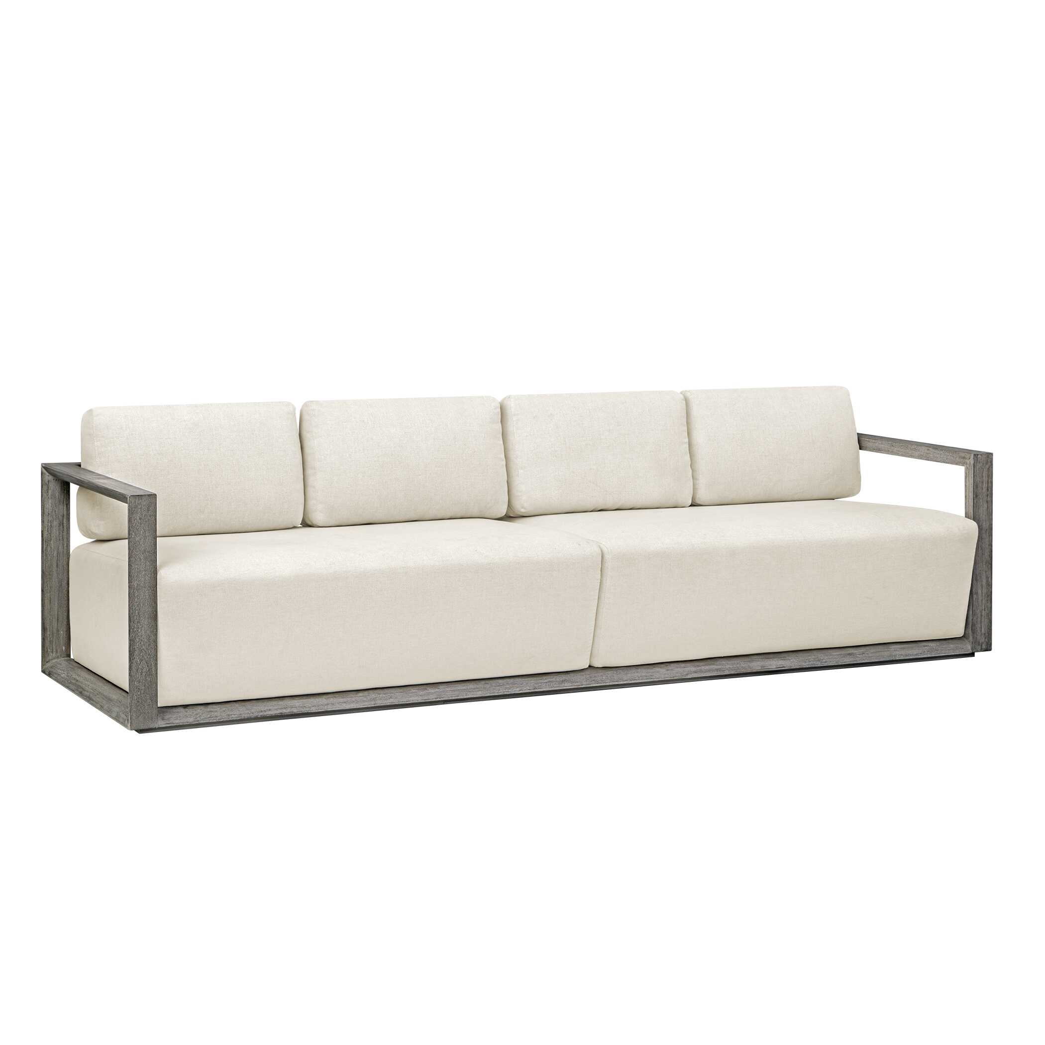 Remsen Outdoor Gray Sofa - Image 8