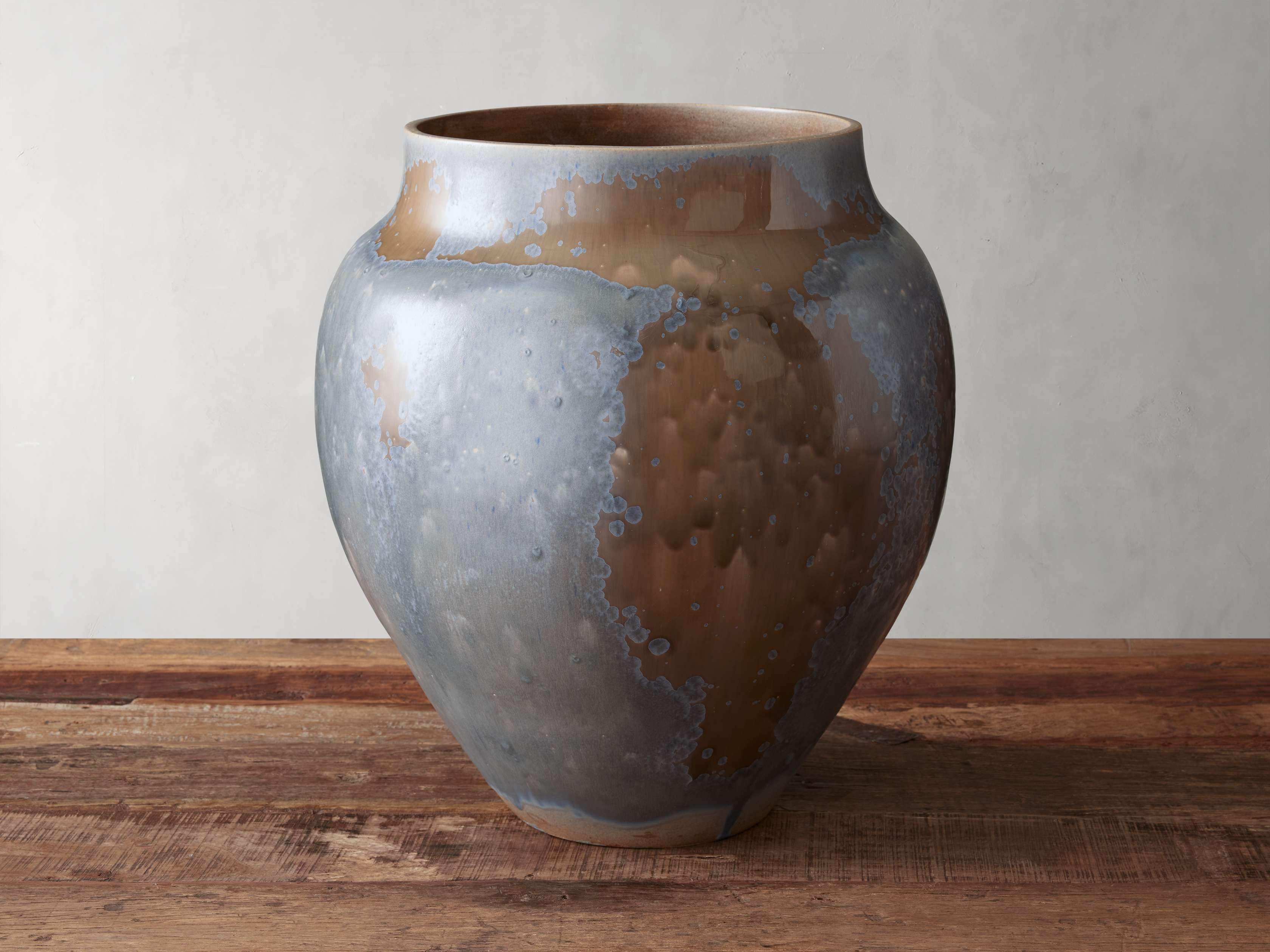 Zola Vase in Stagno Ceramic Large Blue - Image 0