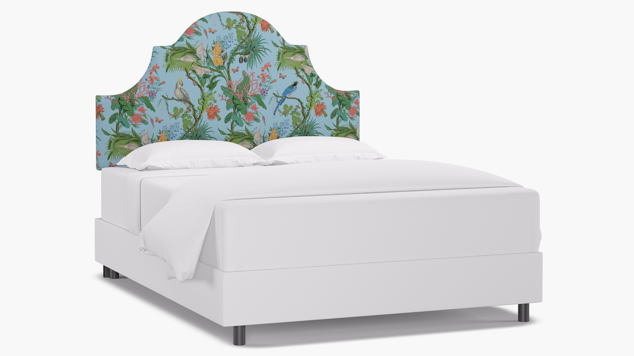 Regency Headboard, Sky Cinque Terra, Queen - Image 0