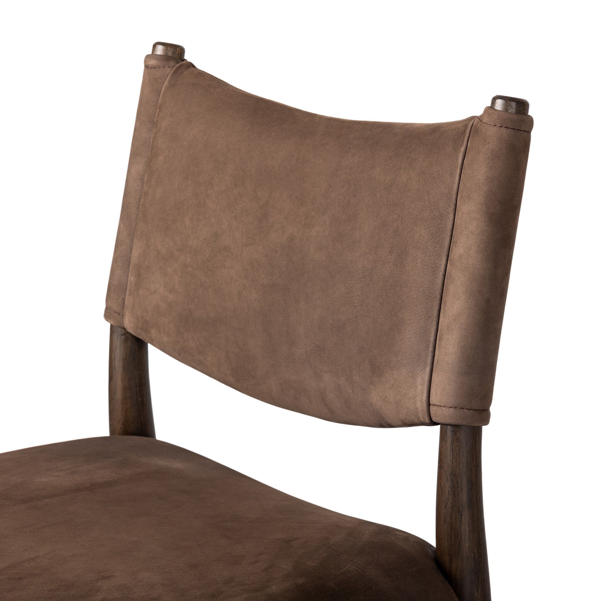 Jayla Counter Stool - Nubuck Cigar - Image 5