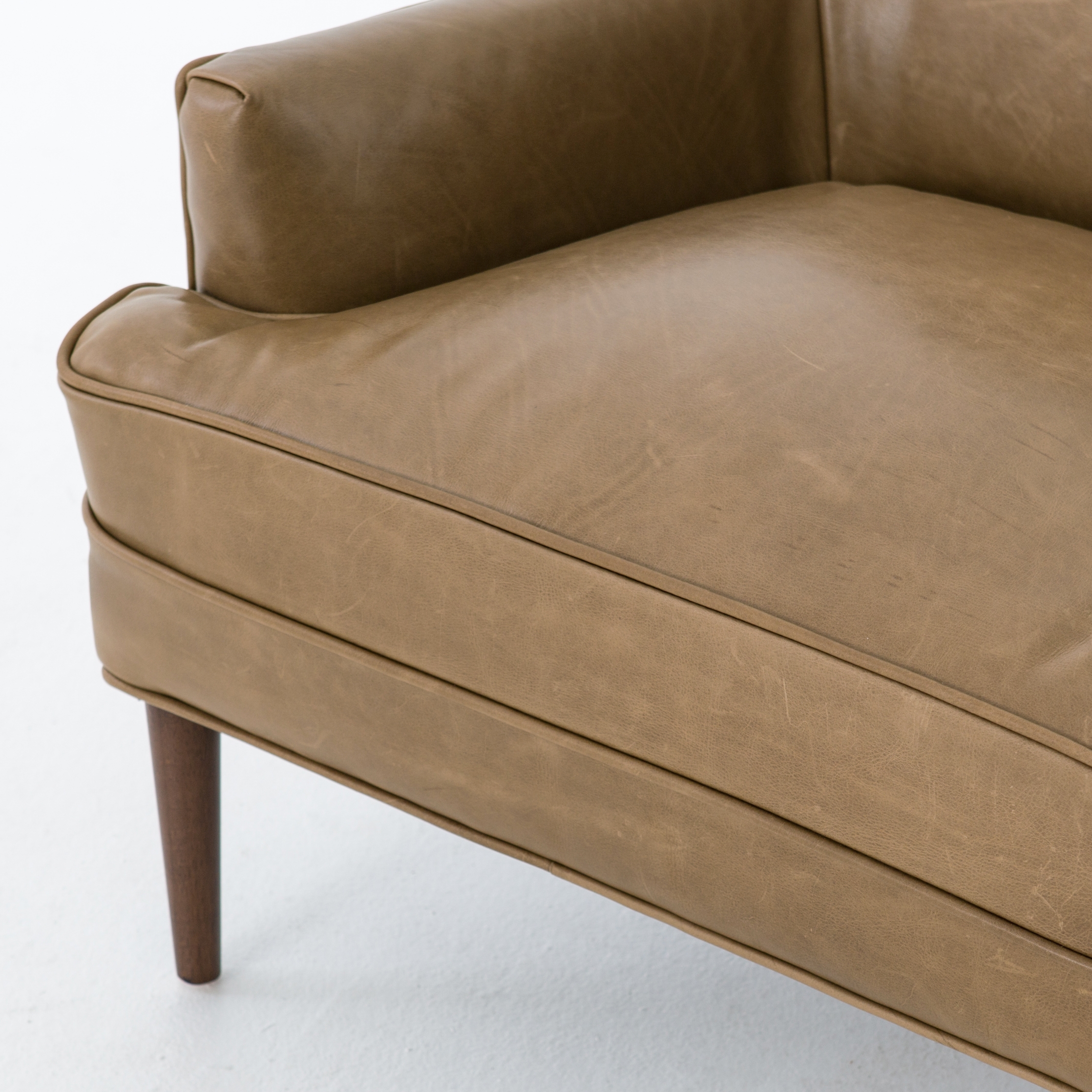 Ilona Leather Accent Chair - Image 4