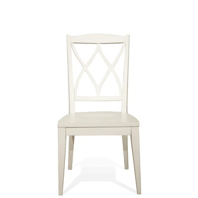 Foxfield Cross Back Side Chair in Paperwhite (set of 2) - Image 0