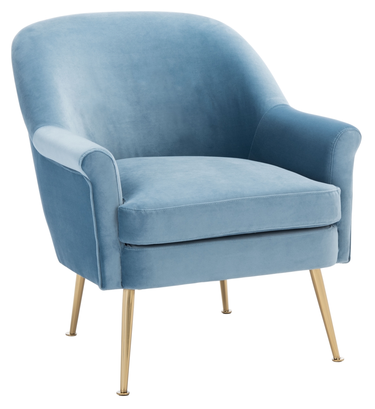 Rodrik Accent Chair - Light Blue - Safavieh - Image 6