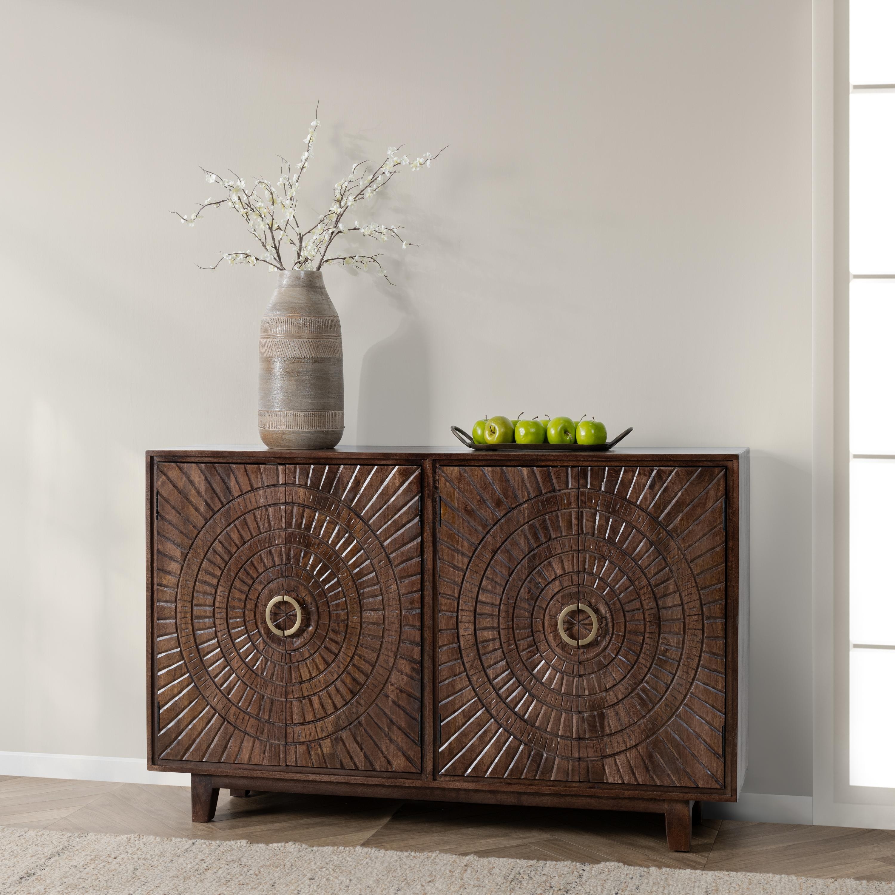 Vivienne 4Dr Buffet Brown - Image 8