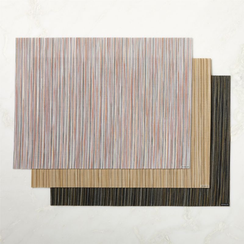 Chilewich® Rib Weave Butterscotch Placemat - Image 2