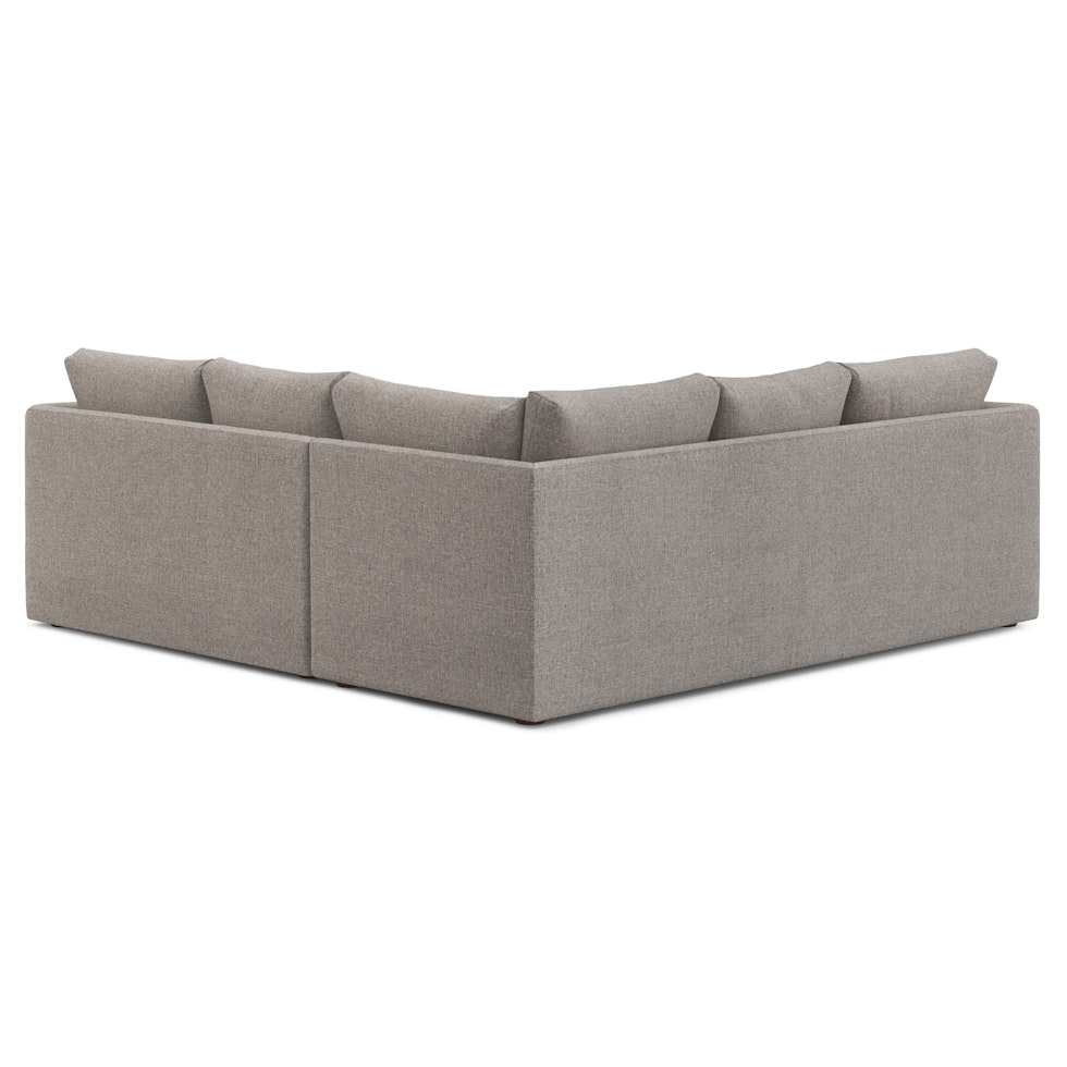 Marina 92" Corner Sectional - Hestia Gray - Image 2